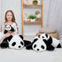 Panda Stuffed Animal, 1.87lbs Cute Weighted Plush Hugging Pillow Toy for Boys and Girls, 31.4 Inch