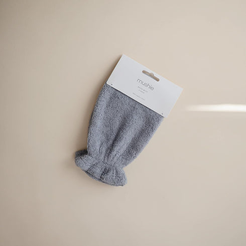 Pack 2 mushie Baby Bath Mitt | Organic Cotton | of (Tradewinds)