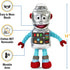 14" Silly Puppets Robot Hand Puppet - Engaging Toy for Kids and Adults