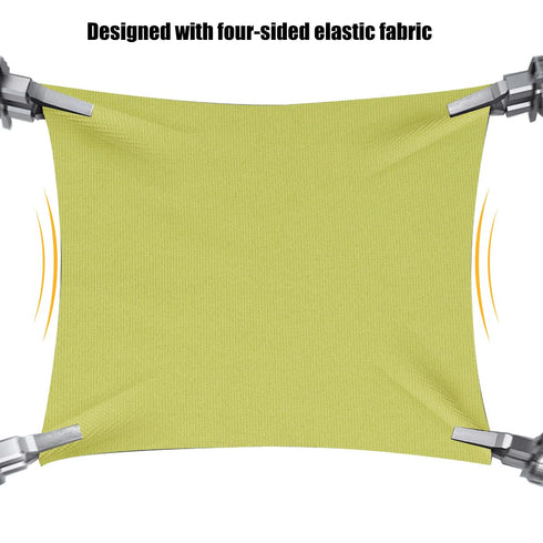 LUAATT W2/w4 Stretchy Panoramic Canopy Compatible with Wonderfold Stroller Wagons All Model,Sun Shade and Protection