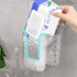 PTILSERY Wall Mounted Wet Wipe Dispenser with Suction Cup Easy to Installation Versatile Use Storage Case in Kitchen