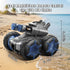 ZHYLLO 3-in-1 4WD 8 9 10 11 12 Remote Control Car RC Boat & Water Gun Amphibious Remote Control Car All-Terrain RC Cars