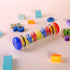 2 Pack Rainmaker Rain Stick Musical Instrument, 8 Inch Rainfall Rattle Tube for Babies and Kids