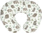 Watercolor Raccoon Baby Nursing Pillow Covers for Boy Girl Raccoons Green Leaves