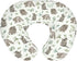 Watercolor Raccoon Baby Nursing Pillow Covers for Boy Girl Raccoons Green Leaves