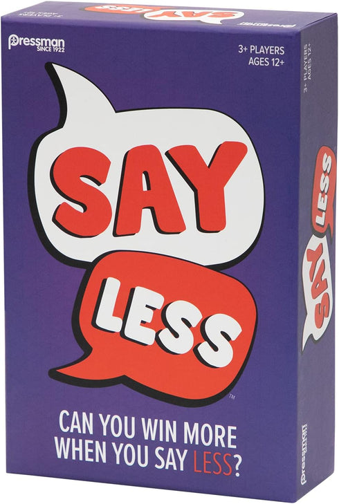 Pressman Say Less - The Family Card Game of Giving Clues and Guessing Words