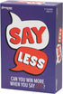 Pressman Say Less - The Family Card Game of Giving Clues and Guessing Words