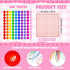 Toulite 100 Pcs Classic Colors Square Dance Scarves, 24 x 24 Inches, Bulk Juggling Performance Props Accessories