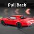 Toy Cars 1/32 Dodge Challenger Die Cast Metal Toy Cars, Hellcat with Sound and Light for 3+ Year Old Boys