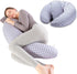 Chilling Home Pregnancy Pillow, C Shaped Pregnancy Pillows for Sleeping Full Body