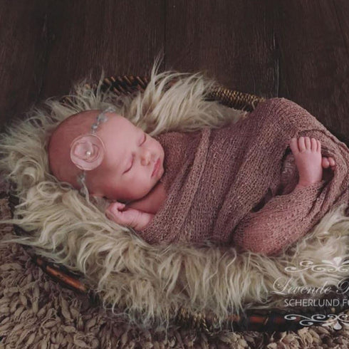 Newborn Props Stretch Wraps | Swaddle Blankets for Infant Baby Photo Shoot Accessory