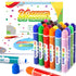 Dot Markers, Washable Dot Markers for Kids, 24 Colors Bingo Paint Daubers Marker Kit with Free Activity Book