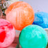 AMOR PRESENT 4PCS Bouncing Ball with Pump, 8.7inch Marbleized Bouncy Balls for Kids Bouncing Sensory Play.
