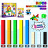 56PCS 3+ (1IN) Annexfun Magnetic Blocks for Toddlers,Magnetic Building Blocks Cubes,Montessori Preschool STEM Sensory