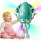 SANJOIN Dancing Octopus Baby Toy,Easter Basket Stuffers Gitfs Rechargeable Tummy Time Toys