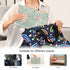 CHUROUSY Deer Portable Diaper Changing Pad with Wipes Holder, Woodland Fawn Foldable Baby Diaper Changer Travel Bag