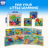 2-4, 12 Pack 1-3, 1 2 3 2 3 4 5, TOY Life Wooden Puzzles for Toddlers Dinosaurs Puzzles for Toddler Kids Montessori