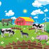 Yowlieu 15 Playset Pcs Mini Figures Toys Realistic Farm Animal Figurines, Plastic Learning Educational Animal Themed