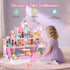 randhar 3 4 -13 7 Sets 3 4 5 6 7 8+ Doll House for Girls with Lights, Dolls, Floors Rooms, of Furniture