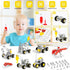 Stem Building Toys, Metal Construction Vehicles & Helicopter Model kit 6 Models, 272 PCS Erector Sets for Boys Age 8-12, Learning Toy Metal Models