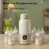 12.8oz Portable Bottle Warmer Baby Bottle Warmer for Breast Milk & Formula, Fast Heating with Smart Temperature