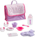 10 Set 13" 2+, Piece Deluxe Diaper Bag Gift | Feat. Realistic Smiling Baby Newborn Doll | La Newborn - JC Toys | All