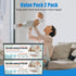 Zippland 30 7-Layer 2 Pack (60 Diaper Pail Refills Bags with Bags Compatible with Genie Easy Roll Signature