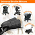 Warmmuffs, Aurya Stroller Gloves, Universal Stroller Winter Anti-Freeze Warm Mittens for Pram, Stroller, Pushchair