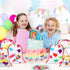 Honoson 24 Pieces Paint Art Gift Favor Bags, Painting Theme Drawstring Bags for Kids Art Party Birthday Decorations