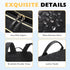 Backpack LORADI Lightweight Diaper Bag with Stroller Clips, Insulated Pockets, Baby Shower Essentials (Nylon, Black)