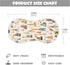 YETTASBIN Cartoon Car Muslin Baby Burp Cloth, Super Soft Absorbent Cotton Burp Rag Baby Bibs Feeding Cloth for Newborn