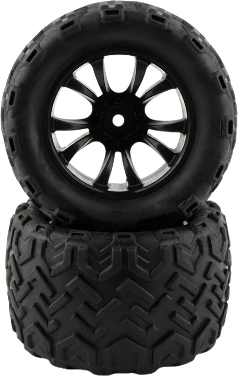 9500E RC Car Tires Wheels PX9500-36, Spare Parts for 9500E 1:16 RC Monster Trucks Vehicle