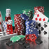 Maitys 24 Pcs Plastic Game Piece Stands for Board Game Party, Black Card Holders