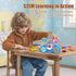 Fivoro 3+, 18Pcs Set, Playset STEM Gears Toys for Kids Ages Creative Learning Building Blocks, Educational Construction