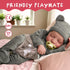 20 Inch 3+ JIZHI Reborn Baby Dolls Boy - Cute Soft Realistic Newborn Baby Doll with Poseable Body, Real Life Baby Dolls