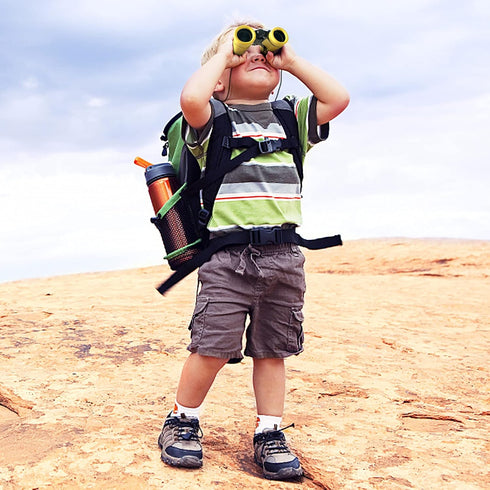 ESSENSON Binoculars for Kids, Toy Gift for 3-8 Year Old Boys Girls, Outdoor Telescope for Hiking, Bird Watching