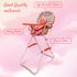 18 Inch Set 3 5+ Foldable Baby Doll High Chair, Baby Doll Accessories, Dolls & Accessories Highchair Stuff for Doll