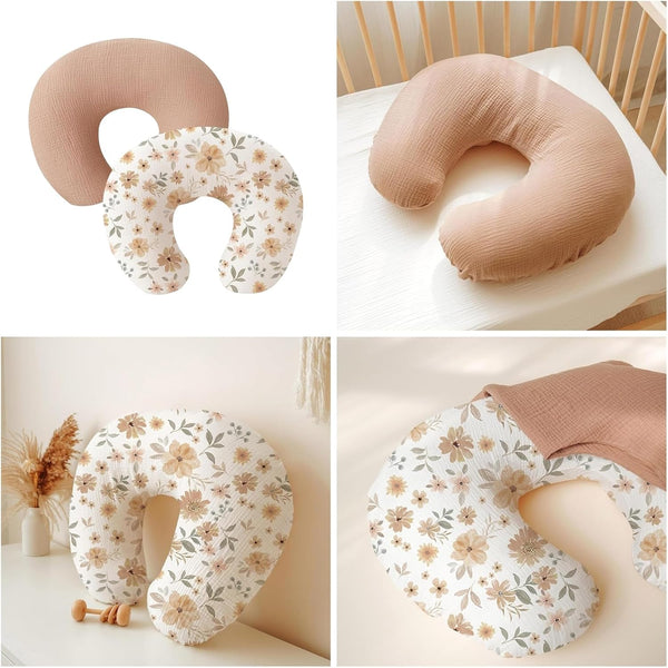 Soft Detachable Baby Feeding Pillow Case for Newborns