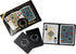 DA VINCI Fiori - Italian 100% Plastic Playing Cards - 2 Deck Set, Poker Size Large Print Jumbo Index