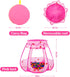 Baby Ball Pit for Toddlers - Kids Pop Up Play Tent with 50 Balls, Princess Toys for Indoor & Outdoor Play