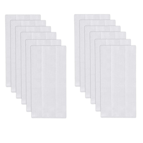 3-Ply 10 Pack Ruvanti Unisex Baby Boys Girls Birdseye Prefold Cloth Diapers Washable - White