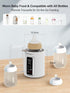2-Minute MOMYEASY Fast Baby Bottle Warmer - Steam Heating for Breastmilk & Formula, Fits All Bottles, Precise Temp