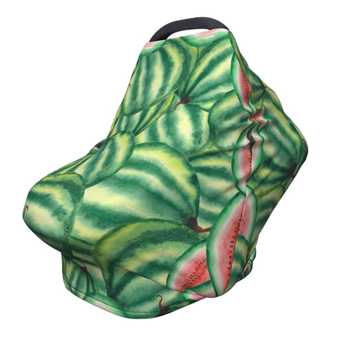 Schgap Watermelon Car Seat Cover for Baby Nursing Cover Breastfeeding Baby Carrier Covers
