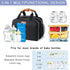 Pack 6 9 Breastmilk Cooler Bag with Ice Fits Baby Bottles Up to Ounce, Compatible with Wearable Breast Pumps