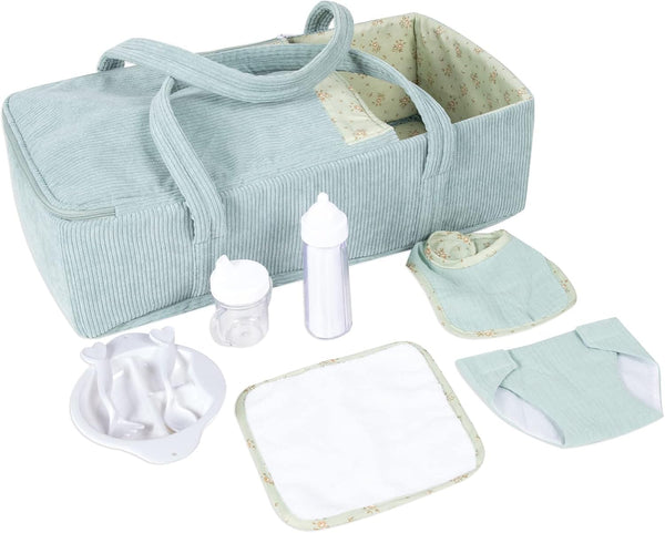 Rakki Dolli Doll Carrier Doll Carry Cot Carry Crib Set with Feeding