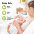 14 5") Organic Nursing Pads - Washable Breast Pads for Breastfeeding, Wash Bag, Viscose Derived from Bamboo Reusable