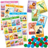 Bilingual Tablas Game in English and Spanish, Mexican Bingo for 10 Players, Full Deck of Cards