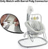 Baby Swing Power Cord Adapter, 12V Charger for Graco Soothe My Way, EveryWay Soother, Replacement Model K36V120300U