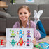 Create-Your-Own-Sticker, 32 Sticker Sheets for Kids, Robot Stickers, Educational Party Favors, Birthday Party