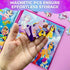 QUOKKA Magnetic Puzzles for Kids Ages 4-6, 2x48 Travel Puzzle Games for Toddlers, Car Activities Toy